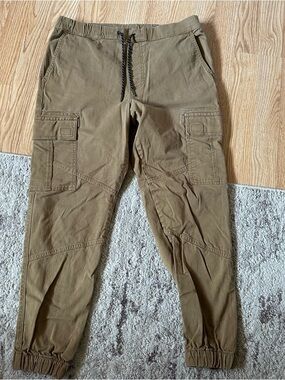 Men’s urban pipeline tan Cargo Jogger Pants